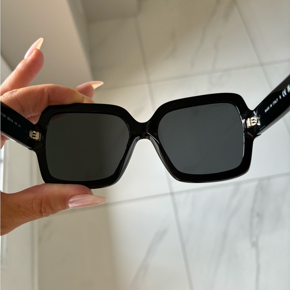Chanel Brand New Acetate Square Heart Sunglasses BNIB - Picture 6 of 13